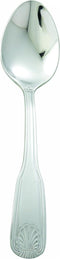 Winco 12-Piece Toulouse European Table Spoon Set, 18-0 Extra Heavy Weight Stainless Steel,Silver...
