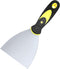 Putty Knife Scrapers, Spackle Knife, Metal Scraper Tool for Drywall Finishing, Plaster Scraping, Decals, and Wallpaper(4 Inch)...
