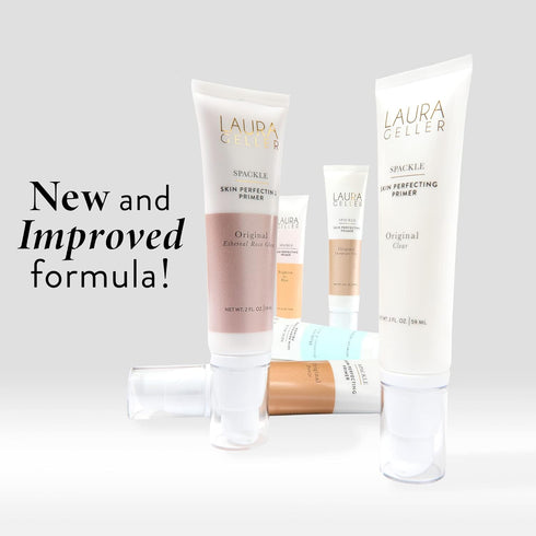 LAURA GELLER NEW YORK Spackle Super-Size - Original - 2 Fl Oz - Skin Perfecting Primer Makeup with Hyaluronic Acid - Long-Wear Foundation Face Pri...