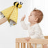 BORITAR Baby Security Blanket Soft Baby Lovey Unisex Lovey Baby Gifts for Newborn Boys and Girls Baby Snuggle Toy Baby Bee Stuffed Animal Yellow 1...