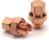 10PCS Split Bolt Connectors Copper Grounding Wire Clamps with 10pcs Heat Shrink Tube for Completing Ground Bonding (Wire 4AWG - 10AWG)...