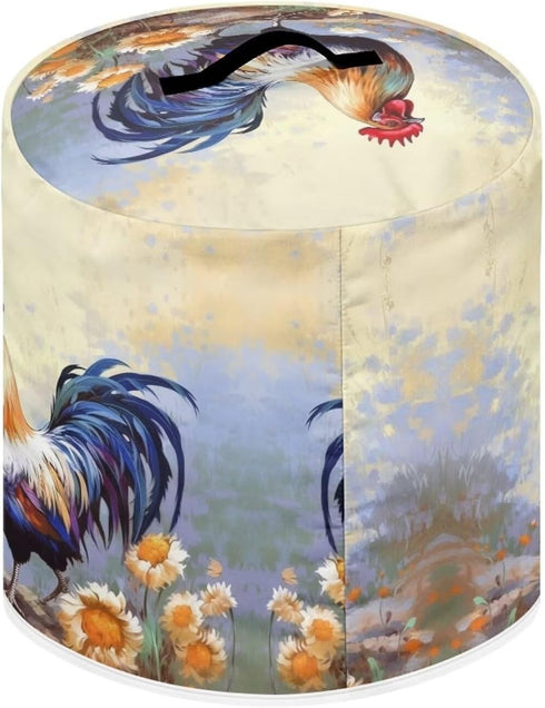 Rooster Air Fryer Cover Dust Cover Daisy Air Fryer Cover Red Rice Cooker Storage Bag Dustproof Kitchen Home Decor Rice cooker cover...