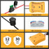Power Wheels Adapter for Dewalt 20V Battery Adapter, 20V Power Wheels Battery Converter Kit with Fuses Holder and Switch, Wire Terminals, 12AWG Wi...