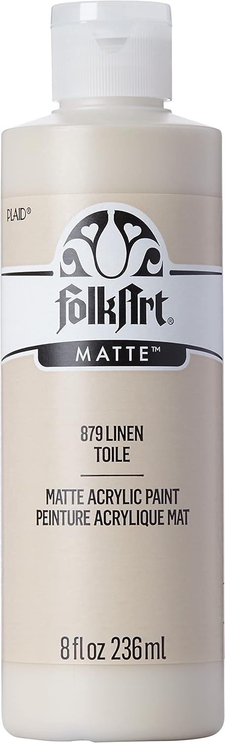 FolkArt Acrylic Paint in Assorted Colors (8 oz), , Linen...