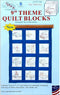 Jack Dempsey JDN737.745 Quilt Blocks 9" Rescue Vehicles 12Pc Quilt Blocks 9" Rescue Vehicles , White...