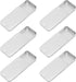 Empty Slide Top Tin Containers for Lip Balm, Crafts, Storage Kit - .25oz, 6 Pack...