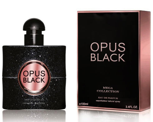 Ard Al Zaafaran Mega Collection Opus Black Eau De Parfum Spray, 3.4 Ounce (Unisex)...
