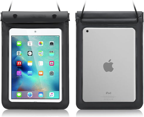 Touch Screen Waterproof Pouch Dry Bags Case for 7-8.4" Tablets/iPad Mini, Samsung Galaxy, Nexus, Venue, MeMO Pad, Iconia, IdeaTab & Others...