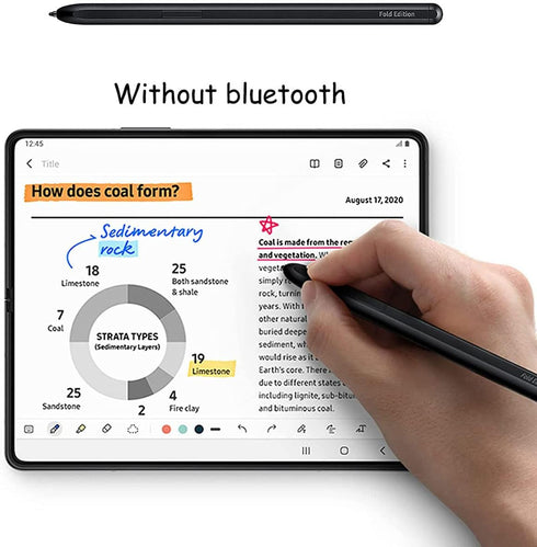 HQB-Star Z Fold 3 Fold 4 S Pen Fold Edition Stylus Pen Replacement Slim 1.5mm Pen Tip, 4,096 Pressure Levels for Samsung Electronics Galaxy Z Fold...