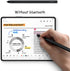 HQB-Star Z Fold 3 Fold 4 S Pen Fold Edition Stylus Pen Replacement Slim 1.5mm Pen Tip, 4,096 Pressure Levels for Samsung Electronics Galaxy Z Fold...
