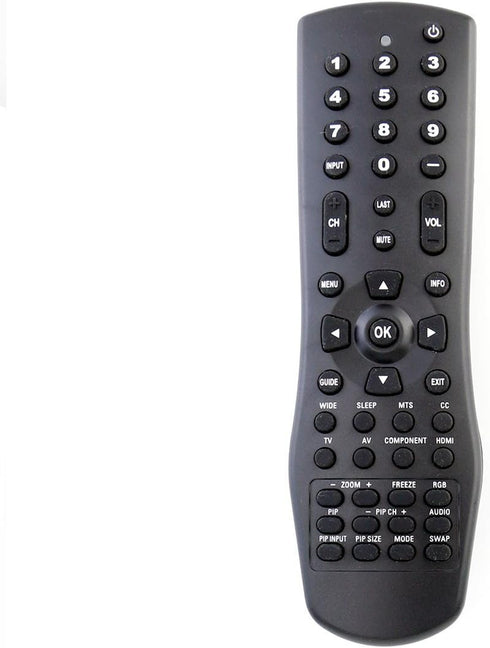 New VR1 TV Remote Control for Vizio TV Models VW42L VX42L VW37L VX37L VW26L VW22L VX52L VU42L VS42L VA26L VA22L VA220E VA19L L42 L37 L32 GV47L GV4...