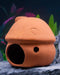 Uniclife Aquarium Mushroom House Fish Tank Decoration Ceramic Mushroom Hut Ornament for Fish Tank Landscape Aquarium Hideout Hideaway Spawning Cav...
