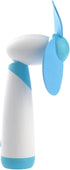 Ogrmar Mini Handheld Fan Personal Fan Battery Soft Foam Blades Powered for Home and Travel 2PC Blue (2)...