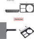 Hair Dryer Holder Blow Dryer Holder Compatible with Flat Iron Holder Wall Mount for Hair Tool Storage Organizer Straightener Holder Rack Build in ...