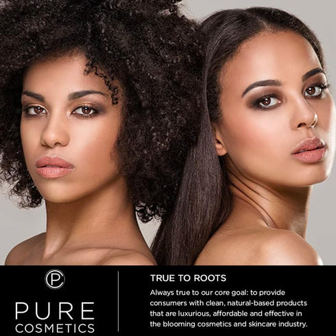 Bronzed and Beautiful Pressed Makeup Powder by Pure Cosmetics – All-in-One, Ombre Mineral-Based Highlighter, Blush, Contour, Bronzer & Glow Kit - ...