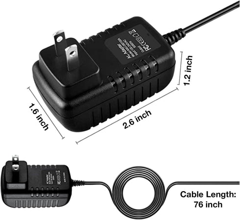 Replacement AC Adapter for Greater Goods Blood Pressure Monitor...