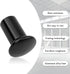 2PCS Car Drift Button Knob Compatible with Toyota GT86/BRZ/FRS,Aluminum Alloy Handbrake Cover,Universal Emergency Brake Cover Turn Knob (Black)...