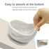 Jakuva Silicone Baby Bowls with Spoon, 2PCS Baby Feeding Set Suction Bowls for Kids Toddlers -BPA Free-Baby Dishes Utensils (Gray & White Marble)...