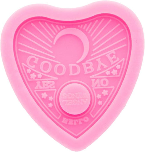 Super Glossy Heart Shape Silicone Molds - Badge Reel & Keychain Molds...