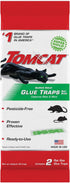 Tomcat Super Hold Glue Traps Rat Size for Rats, Mice, Snakes, Cockroaches, Spiders, and Scorpions, Ready-To-Use, 2 Traps...