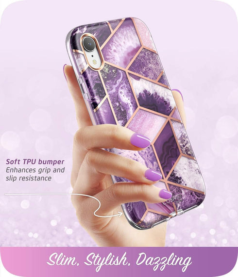 i-Blason Cosmo Full-Body Bumper Case for iPhone XR 2018 Release, 6.1" (Ameth)...