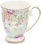 ® Fine Bone China Early Summer Rose Coffee Mug Tea Cup 11 oz 330 ml Light Green...