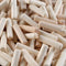 Wooden Dowel Pins 1/4"(6mm), Hardwood Made Tapered Wood Fluted Dowels Rods for Woodworking DIY Projects 200 Pcs...