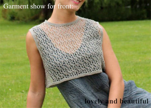 Lotus Yarns 100% Natural Linen Lace Weight Hand Knitting Crochet Yarn 50g/Hank for Summer Fashion Garments Baby Clothes Soft and Cool (6)...