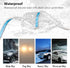 Car LED Strip Lights, 2 Pcs 24 Inch Flexible Headlight Strips DRL Light Tube, Dual Color White and Amber Daytime Running Lights Waterproof Neon Tu...