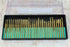30 pc Titanium Diamond Coated Burrs Glass Drill Bit Grit 120 Medium with 1/8 Inch Shank for Dremel and Other Rotary Tools...