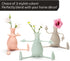 Florino – Friendly Flower Vase Modern Home Décor Vase for Flowers Unique Gifts by Peleg Design (Stone)...