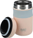 BUILT Food Flask, Vacuum Insulated Food Flask for Hot and Cold Foods, Double Wall Stainless Steel, 473ml, Pale Pink...