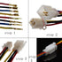 Lsgoodcare 20Sets 6.3MM 2 Pin Way Electrical Automotive Wire Connector Kits Male Female Socket Plug Terminal for Motorcycle Car...