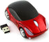 2.4GHz Wireless Mouse Cool 3D Sport Car Shape Ergonomic Optical Mice with USB Receiver for PC Laptop Computer Women Small Hands (Red)...