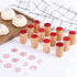 Wooden Cookie Molds Stamps Hand Pressure Cake Maker Mold Traditional Chinese Moon Cake Stamps Manual Round Wooden Dessert Seal Cookie Stamps Cooki...