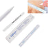 Surgical Skin Marker Professional 10Pcs Sterile Tattoo Stencil Tip Markers Pen Scribes with Paper Ruler Individually Wrapped White Violet for Micr...