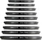 9 Pieces Step Down Ring,Camera Lens Filter Metal Filter Rings Compatible All Brands UV ND CPL (49-40.5mm,52-49mm,55-52mm,58-55mm,62-58mm,67-62mm,7...