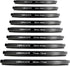 9 Pieces Step Down Ring,Camera Lens Filter Metal Filter Rings Compatible All Brands UV ND CPL (49-40.5mm,52-49mm,55-52mm,58-55mm,62-58mm,67-62mm,7...