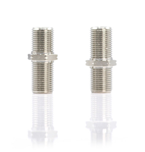 THE CIMPLE CO Cable Extension Coupler - 4 Pack - Connects 2 Coaxial Video Cables, for Coax F81 (Female to Female) - Rated for 3 GHz Satellite, TV,...