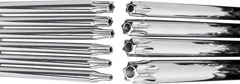 ARES 44000-10-Piece Tamper-Proof Folding Star Key Set - Sizes Include T-6 to T-30 - Corrosion-Resistant CR-V Steel Construction...