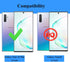 Samsung Galaxy Note 10 Plus Case with HD Screen Protectors, Military-Grade Metal Ring Holder Stand, Drop Tested Shockproof Cover for Note10+/5G Gr...