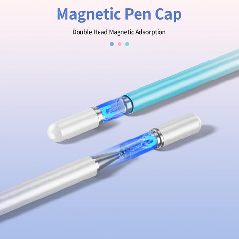 Stylus Pens for Touch Screens, Magnetic Disc Stylus Pen for iPad, High Precision Universal Stylus Pen Compatible with iPad/Apple/iPhone/Android/Ta...