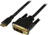 StarTech.com 2m Mini HDMI to DVI-D Cable - M/M - 2 meter Mini HDMI to DVI Cable - 19 pin HDMI (C) Male to DVI-D Male - 1920x1200 Video (HDCDVIMM2M...