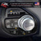 American Car Craft Dial Shifter Trim Plates Etched Brushed Stainless (Tattered Flag)...