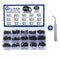 Gelisen 420Pcs Nitrile Rubber O-Rings Kit 15 Sizes Universal NBR Metric Washer Gasket Assortment Set for Hydraulics, Pneumatics & Plumbing Sealing...