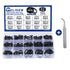 Gelisen 420Pcs Nitrile Rubber O-Rings Kit 15 Sizes Universal NBR Metric Washer Gasket Assortment Set for Hydraulics, Pneumatics & Plumbing Sealing...