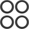 uxcell 4.5 Inch Speaker Rubber Edge Surround Rings Replacement Parts for Speaker Repair or DIY 4pcs...