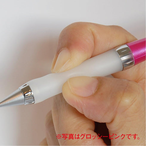 Uni Mechanical Pencil, Slim Model with White Alpha Gel Grip, 0.5mm, Noble Pink (M5807GG1PN.13)...