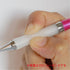 Uni Mechanical Pencil, Slim Model with White Alpha Gel Grip, 0.5mm, Noble Pink (M5807GG1PN.13)...