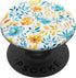 Floral Yellow Blue Flowers Botanical Watercolor Garden PopSockets PopGrip: Swappable Grip for Phones & Tablets PopSockets Adhesive PopGrip...
